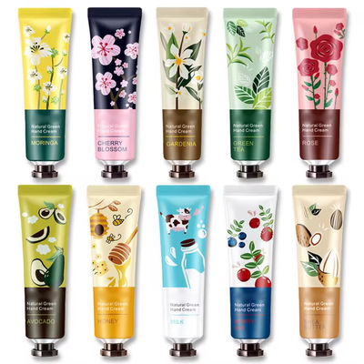 गुणवत्ता  OEM Hand Foot Care Flower Fragrance Hand Cream Lotion Nourishing Moisturizing कारखाना