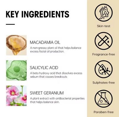 OEM Oily Skin Make Up Remover Exfoliation Moisturizing Make-up Cleansing Oil voor zwarthoofd