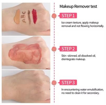lembut mawar make up penghilang pembersih Balsam meleleh mudah menenangkan wajah