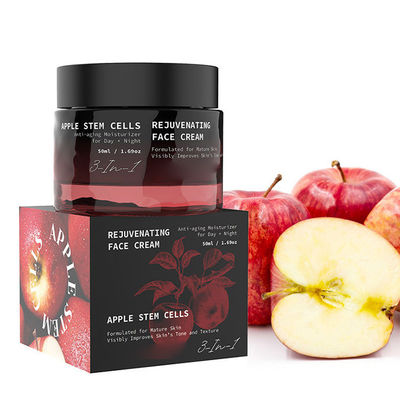 OEM ODM Huidverzorging Anti fijne lijnen Rimpels Oplossing Natuurlijke appel stamcellen Facail Creme