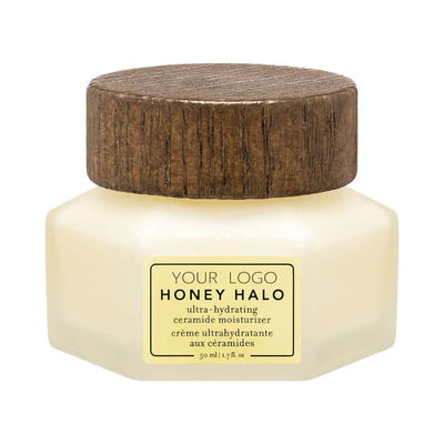 Ultra nawilżający, długotrwały nawilżający, przeciwutleniacz Ceramide Honey Face Cream dla suchej skóry