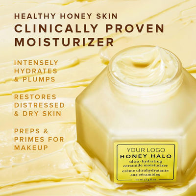 Ultra nawilżający, długotrwały nawilżający, przeciwutleniacz Ceramide Honey Face Cream dla suchej skóry