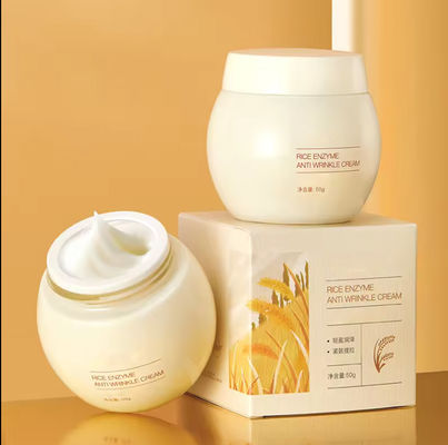 Huidverwitterende gezichtscrème Vochtzuigende rijstenzymencrème 41% Glowing Look Huidbarrière
