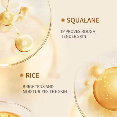 Huidverwitterende gezichtscrème Vochtzuigende rijstenzymencrème 41% Glowing Look Huidbarrière