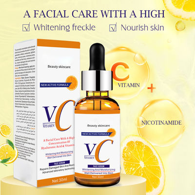 Sensation de lumière sur le visage sérum énergie radiante VC polypeptide essence