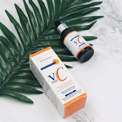 Sensation de lumière sur le visage sérum énergie radiante VC polypeptide essence