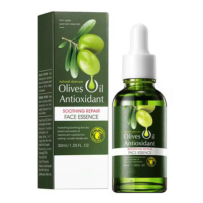 روغن زیتون آرام کننده صورت سرم مایع ضد پیری اصلاح چین و چروک سرم کوچک کردن منافذ