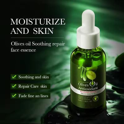 روغن زیتون آرام کننده صورت سرم مایع ضد پیری اصلاح چین و چروک سرم کوچک کردن منافذ
