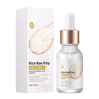 Verminder poriën Gezichtsbevochtigend Serum Verouderingsmiddelen Serum Huidverzorging Essence Witte rijst