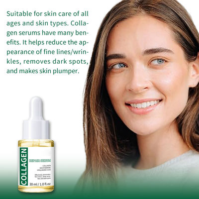 Collageen Gezicht Serum Hydraterende Kalmerende Huid Versterkende Serum Transparante Essence