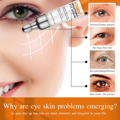 Vitamine C peptide oogcrème collageen vermindert donkere vlekken bedrijven retinol oogcrème