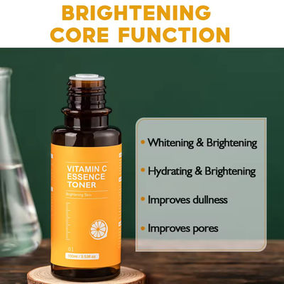 Biologische whitening toner voor het gezicht Verjongende gezichtsverzorging Vitamine C toner