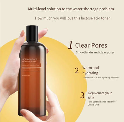 Laktoz Asit Yüz Toner Poru Onarma Temizleyici Yüz Cilt Bakımı İçin Besleyici Toner