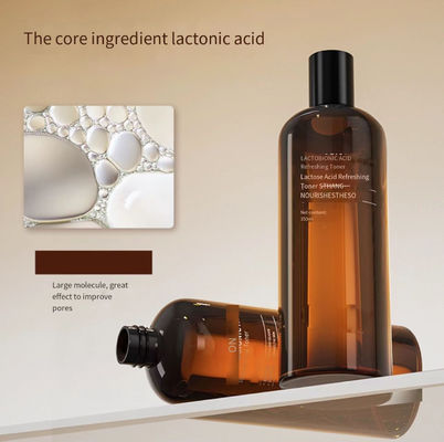 Laktoz Asit Yüz Toner Poru Onarma Temizleyici Yüz Cilt Bakımı İçin Besleyici Toner