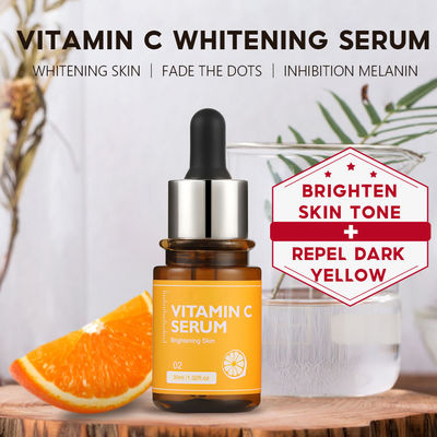 Vitamine C Vloeibare gezichtsserum Huidverlichting Serum Gezichtsverzorging Hyaluronzuur Serum