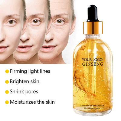 Liquid Gold Face Serum Voor Rimpels Ginseng Essence Gold Polypeptide Verjongende Serum