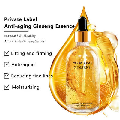 Liquid Gold Face Serum Voor Rimpels Ginseng Essence Gold Polypeptide Verjongende Serum