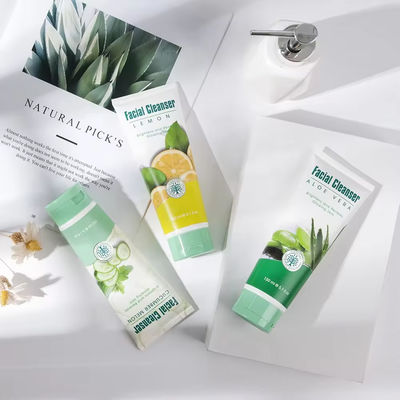OEM ODM Pepino Fragrância Profunda e Suave Limpeza Limpeza Facial Sem Espuma
