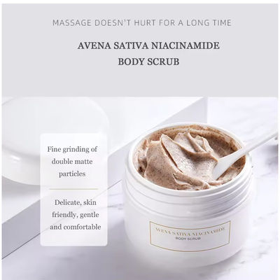 Naturale Avena Organica Niacinamide Body Scrub Esfoliante Anti-Aging Cellulite Dead Scrub