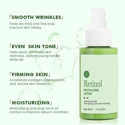 Gezichtsverzachtende gelaatscrème vochtinbrengende gelaatsvochtcrème met retinol bleek toner lotion
