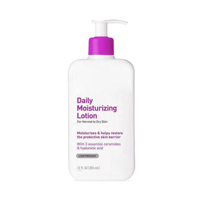 Aanpasbare dagelijkse hydraterende hyaluronzuur lotion Ceramide hydratant voor droge huid