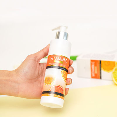 OEM Deri Bakım Yüz Losyonu Yüz Vitamin C Nemlendirici Anti-Aging Serum Cream