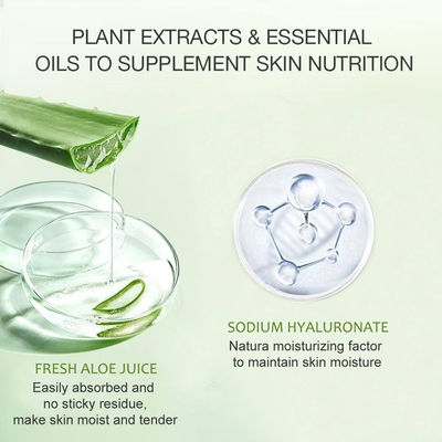 Sooth Aloe Vera Lotion Gezichtsemulsie Lotion voor droge gevoelige huid ODM