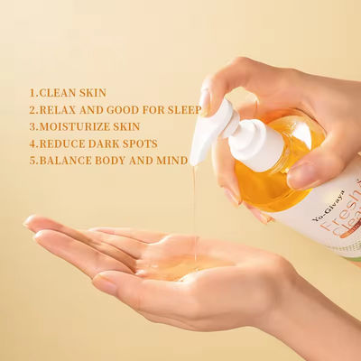 Olej kąpielowy żel prysznicowy dla kobiet o suchej skórze Długotrwały zapach Moisturizer Rice Bran
