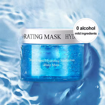 Blue Copper Peptide Repair Collagen Sleeping Mask Zamrażaj maska do pielęgnacji twarzy