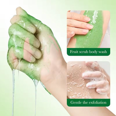 Kiwi Fruit Scrub lichaamsverzorging Bevochtigend Whitening Poren Diep Schoon Bad Douche Gel