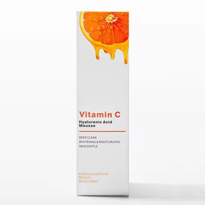Mousse Rahatlatıcı C Vitamini Yüz Temizleyici Yaşlanma Karşıtı Derin Temizleyici Yüz Temizleyici