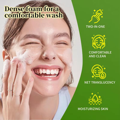 Amino Asit Camellia Yüz Yıkama Ferahlatıcı Temizleyici Losyon Derin Çiçekli Kokusu