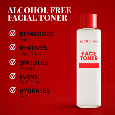 Alle huid exfoliërende toner anti-aging pore verfijning toner voor hydratatie