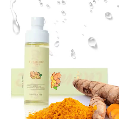 OEM ODM Curcumine Oil Control Toner Kalmerend Toner Vochtinbrengend