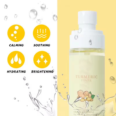 OEM ODM Curcumine Oil Control Toner Kalmerend Toner Vochtinbrengend