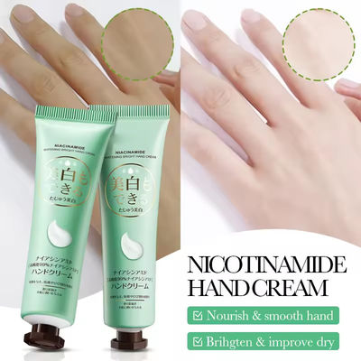 Natuurlijke plantenextract Hand- en Voetverzorging Bleekverzorging Glanzend Niacinamide Handcrème