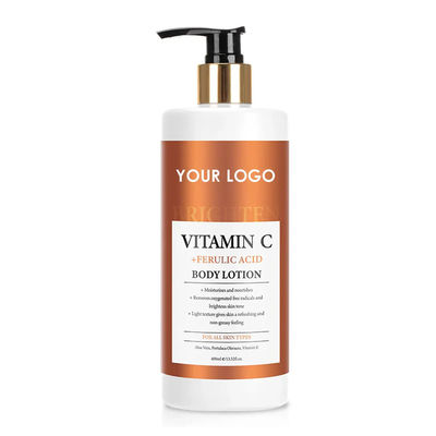 Vitamin C Pelumasan Tubuh Lotion Asam Ferulik Mencerahkan Tubuh Krim Melembutkan Dan Melembutkan Kulit Tepat Nutrisi