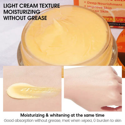 Crema para el rostro Blanqueador Hidratante Antienvejecimiento Acné Vitamina C Crema para eliminar manchas negras