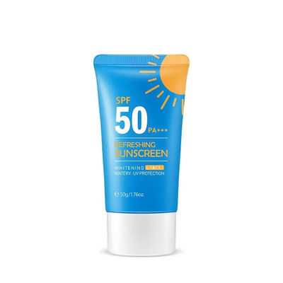 واقي الشمس مكياج تبييض حماية الأشعة فوق البنفسجية SPF 50+ Pa+++ مرطبة واقي الشمس كريم للوجه الجسم
