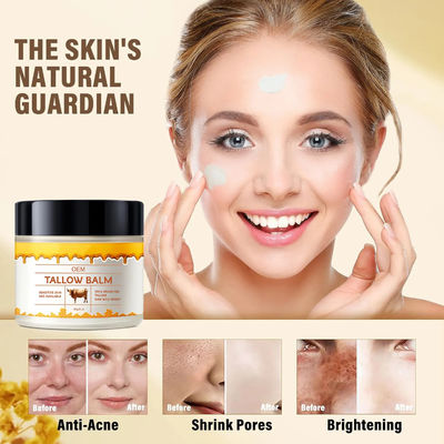 OEM ODM Tallow en honingbalsem Creme Natuurlijke tallow vochtinbrengende crème voor gezicht en lichaam Crème voor alle huidtypes