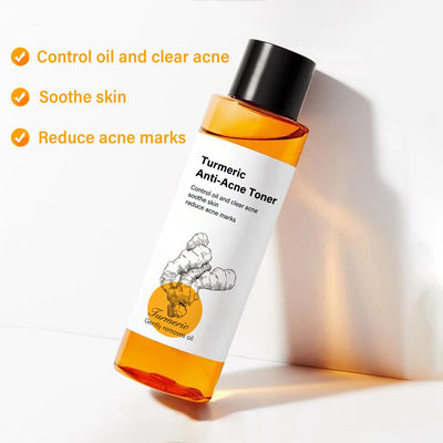 OEM Curcuma Anti Acne Marchi Toner sbiadente idratante idratante cura personale cura della pelle del viso Toner di riso