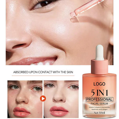 Serum do pielęgnacji skóry 5 w 1 Serum do wybielania ciemnych plam Serum witaminy C Serum do pielęgnacji twarzy