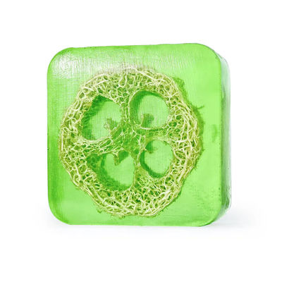 Loofah Aloe El yapımı sabun Esseriyel yağ sabun özelleştirilebilir hacim
