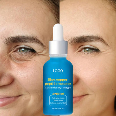 OEM B5 ซ่อมแซมใบหน้าทองแดง สะอาด Niacinamide Retinol Face Peptide Serum