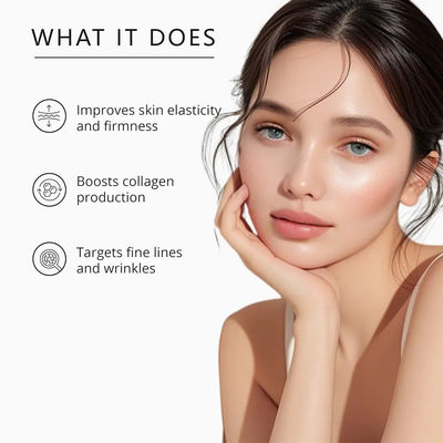 OEM B5 ซ่อมแซมใบหน้าทองแดง สะอาด Niacinamide Retinol Face Peptide Serum