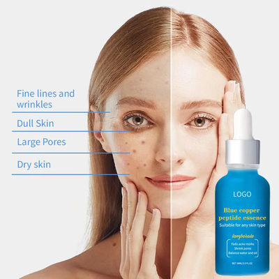 OEM B5 ซ่อมแซมใบหน้าทองแดง สะอาด Niacinamide Retinol Face Peptide Serum