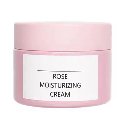 OEM ODM Langdurige hydratatie Damascus Rose Gezichtsbevochtiger voor strakker maken Verbeteren van ruwheid Huidverzorging Gezichtscrème Lotion