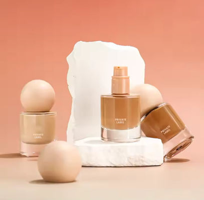 Private label Full Coverage Make-up Hydratant Verhelderend Concealer Waterdicht Langdurig Vloeibaar Fundament Voor Vrouwen
