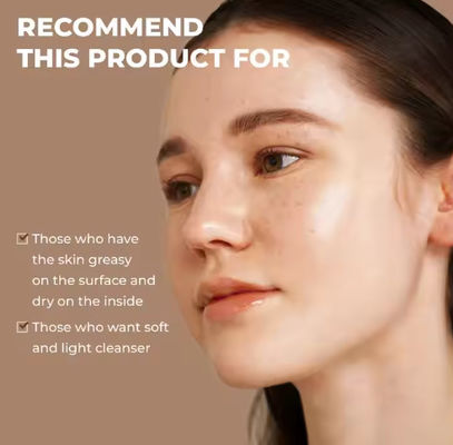 Grüner Tee Frischreiniger sanfter Feuchtigkeitsspender Anti-Aging Gel Gesichtsreiniger Waschmittel für alle Hautpflege