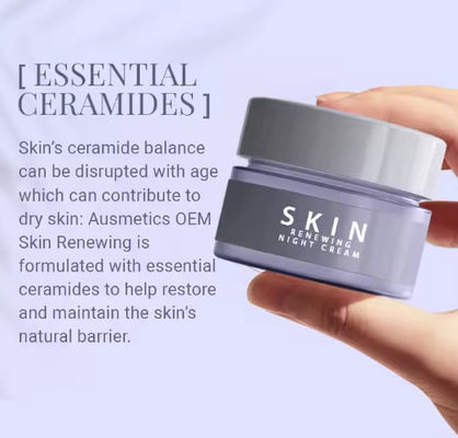 Privélabel huidverzorging Cosmetica Gezichtscrème Lotion Biologische dag en nacht schoonheid Witte gezicht lichaamscrème